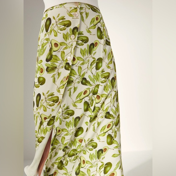 Aritzia Wilfred Amelie Avocado Skirt - Picture 6 of 9